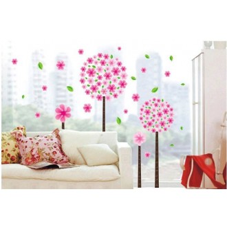 Pandora Pink Flowers Removable Wall Sticker